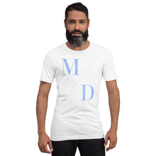 Load image into Gallery viewer, MD Split White/Carolina T-Shirt
