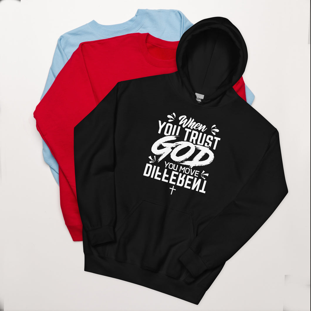 Trust God Hoodie/White Font