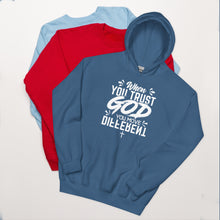 Load image into Gallery viewer, Trust God Hoodie/White Font
