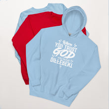 Load image into Gallery viewer, Trust God Hoodie/White Font
