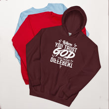 Load image into Gallery viewer, Trust God Hoodie/White Font
