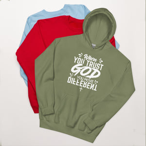 Trust God Hoodie/White Font