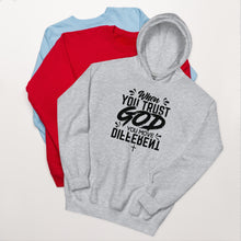 Load image into Gallery viewer, Trust God Hoodie/Black Font
