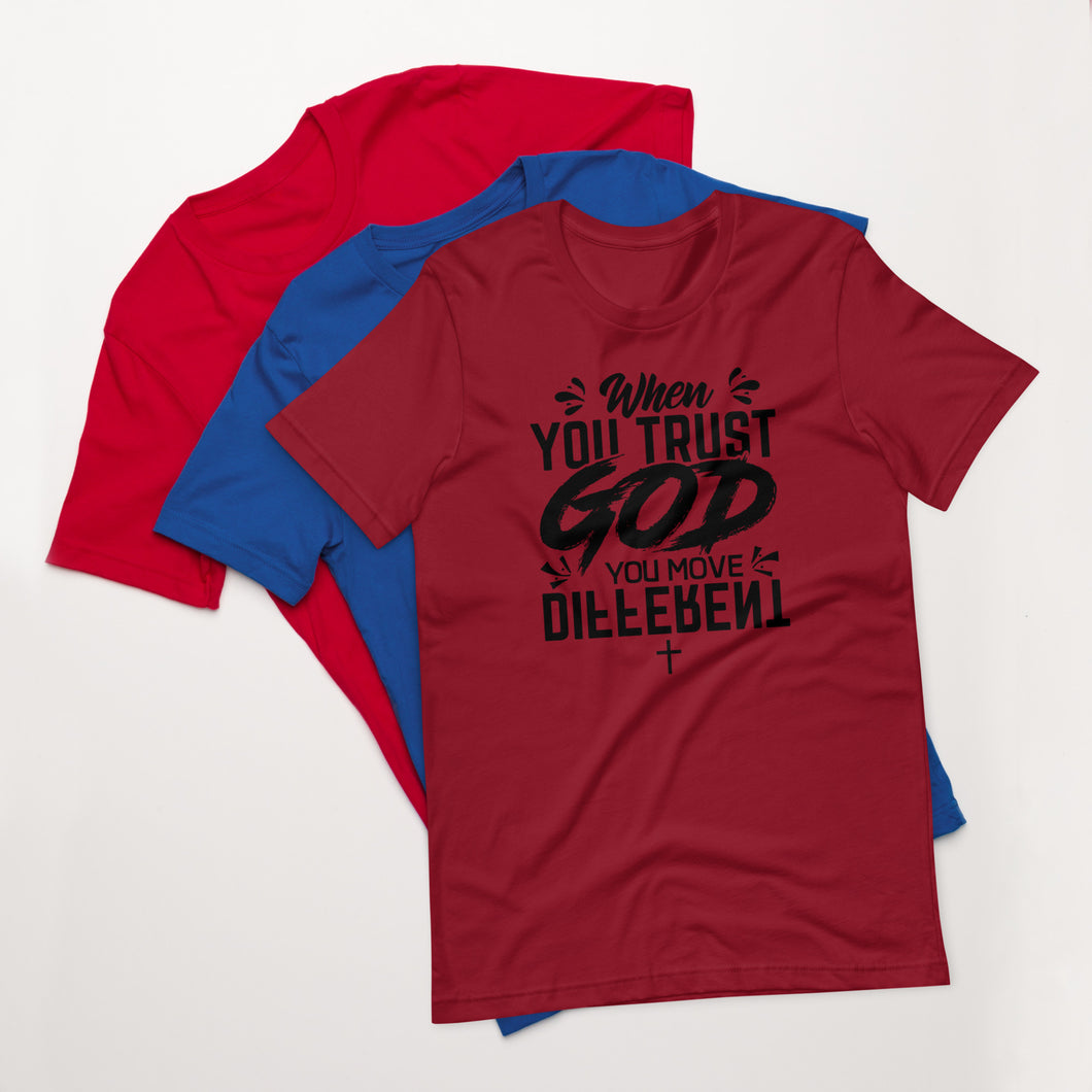 Trust God T-Shirt/ Black Font