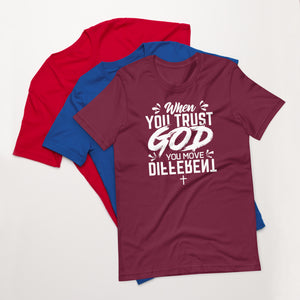 Trust God T-Shirt/ White Font