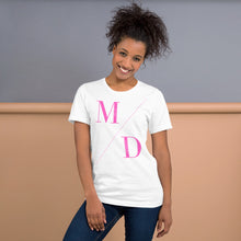 Load image into Gallery viewer, MD Split Pink/Black/White T-Shirt
