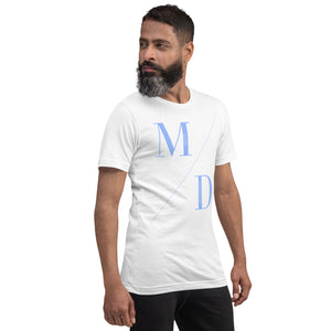 MD Split White/Carolina T-Shirt