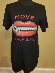 Women's (Silent Moves) Black T-Shirt